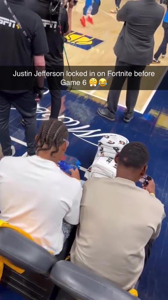 Justin Jefferson in Fortnite